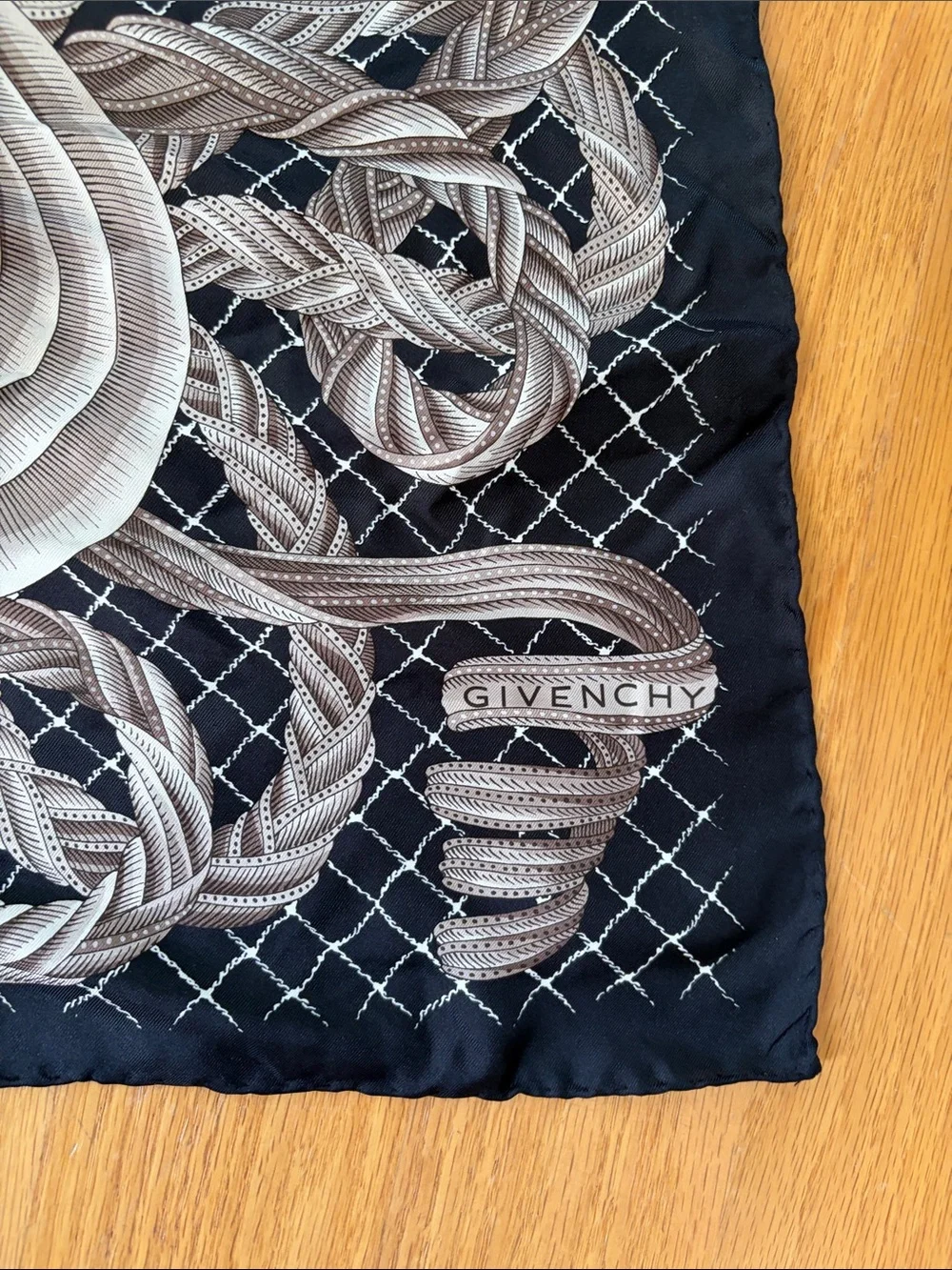 Givenchy 100% silk scarf